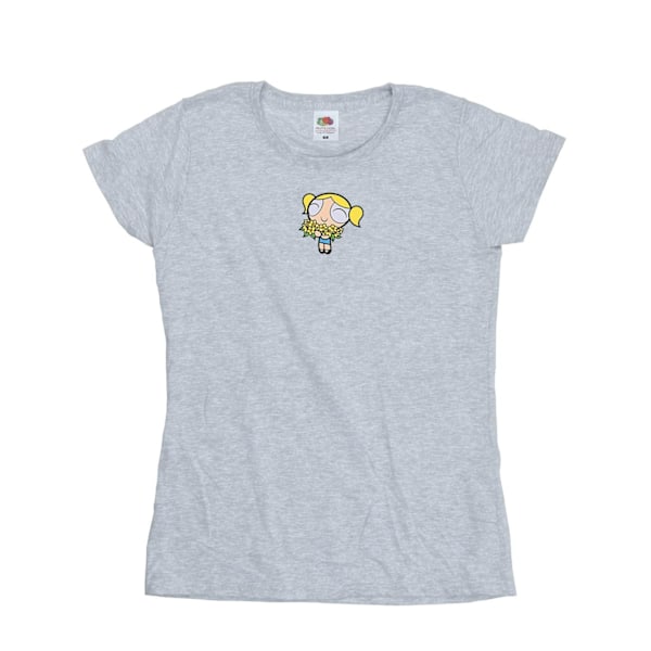 The Powerpuff Girls Dam/Dam T-shirt i bomull S Sports Grey Sports Grey S