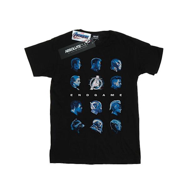 Marvel Avengers Endgame Character Lineup T-shirt 4XL Svart Black 4XL