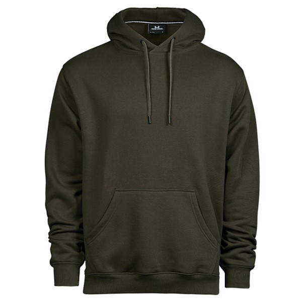 Tee Jays Herr Hoodie L Mörk Oliv Dark Olive L