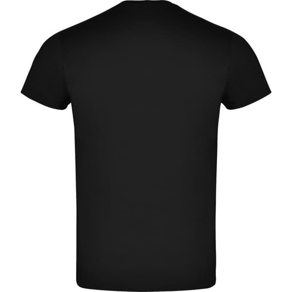 Roly Unisex Adult Atomic T-Shirt 5XL Solid Black Solid Black 5XL