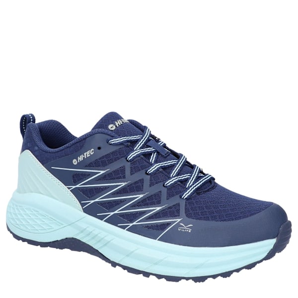 Hi-Tec Womens/Ladies Trail Destroyer Trainers 6 UK Midnight Blu Midnight Blue/Surf Spray 6 UK