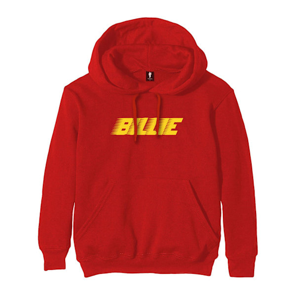 Billie Eilish Unisex Adult Racer Logo Hoodie S Röd Red S