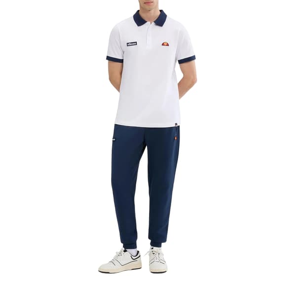 Ellesse Herr Lessepsia Pikétröja L Vit/Marinblå White/Navy L