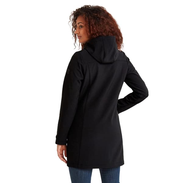 TOG24 Keld Lång Softshelljacka för Kvinnor/Dam 22 UK Svart Black 22 UK
