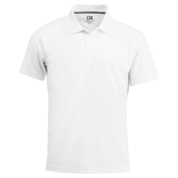 Cutter & Buck Kelowna Pikétröja för män M Vit White M