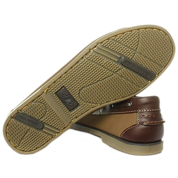 Dek Moccasin Båtskor för Herr 7 UK Brun Nubuck/Läder Brown Nubuck/Leather 7 UK