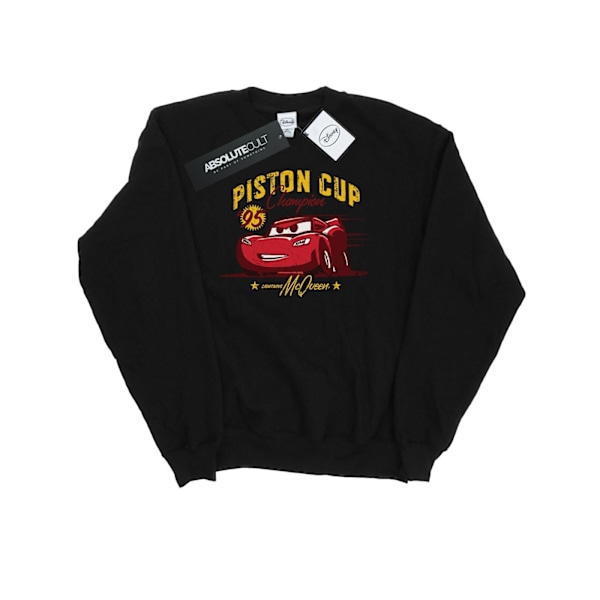 Disney Mens Cars Piston Cup Champion Sweatshirt XXL Svart Black XXL