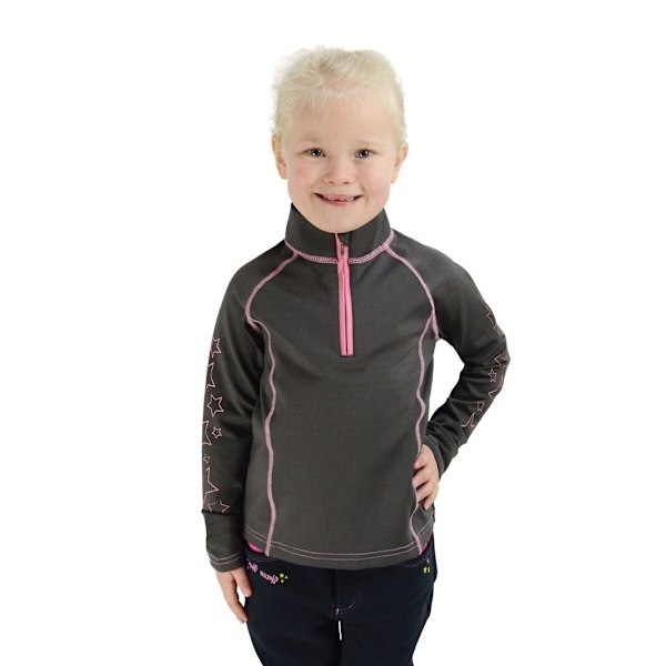 HyFASHION Barn/Barn Stella Topp 7-8 År Grå/Rosa Grey/Pink 7-8 Years