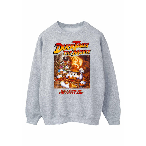 Disney Dam/Damer Kalle Anka Filmen Sweatshirt XXL Sports Sports Grey XXL