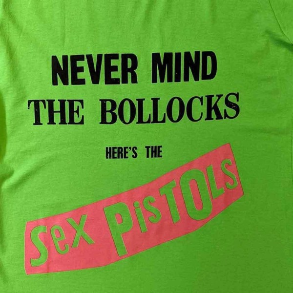 Sex Pistols Dam/Dam Never Mind The Bollocks Original Albu Green L
