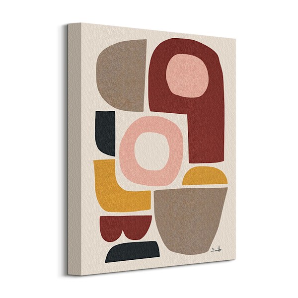 Dan Hobday Walkin´ Canvas Print 40cm x 30cm Multicoloured Multicoloured 40cm x 30cm