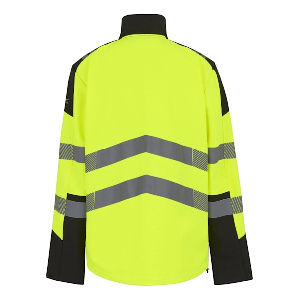 Regatta Professional Hi-Vis 3-lagers Soft Shell Jacka för Män XL B Black/Yellow XL
