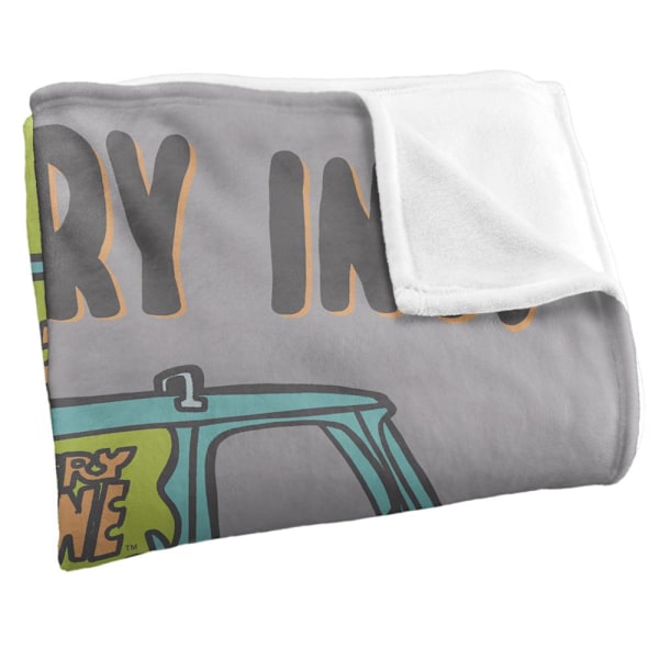 Scooby Doo Mystery Inc Filt En Storlek Flerfärgad Multicoloured One Size