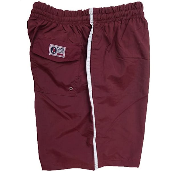 Duke Herr D555 Yarrow Kingsize Baddräktsshorts 5XL Burgunder Burgundy 5XL