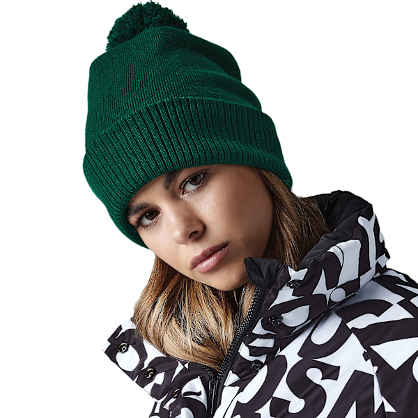 Beechfield Unisex Adult Snowstar Beanie One Size Bottle Green Bottle Green One Size