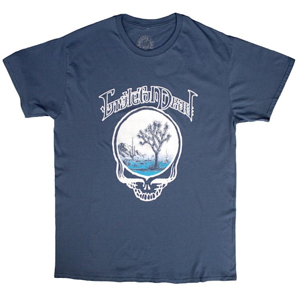 Grateful Dead Unisex Vuxen Joshua Tree T-shirt M Blå Blue M