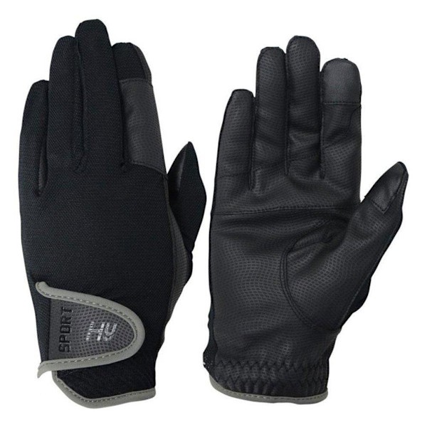 Hy5 Sport Dynamic Lätta Ridhandskar M Svart/Char Black/Charcoal Grey M