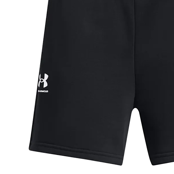 Under Armour Flickor Rival Terry Cross Front Shorts 11-12 År B Black 11-12 Years