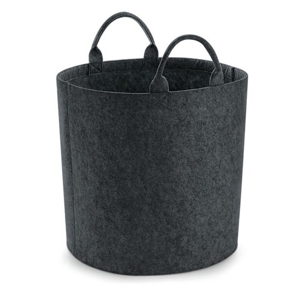 Bagbase Filtkorg 40cm x 40cm Charcoal Melange Charcoal Melange 40cm x 40cm