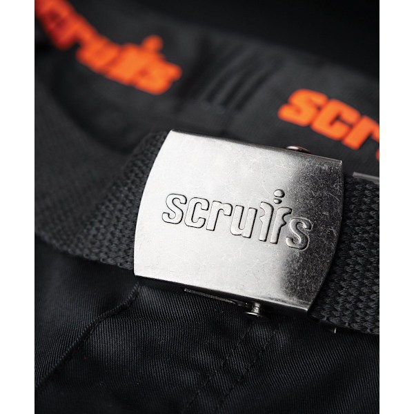 Scruffs Pro Flex arbetsbyxor för män 32S svart Black 32S