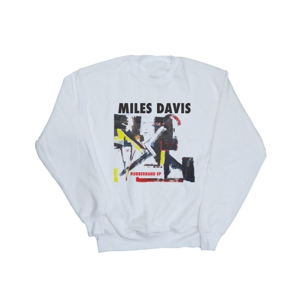Miles Davis Mens Rubberband EP Sweatshirt 5XL Vit White 5XL
