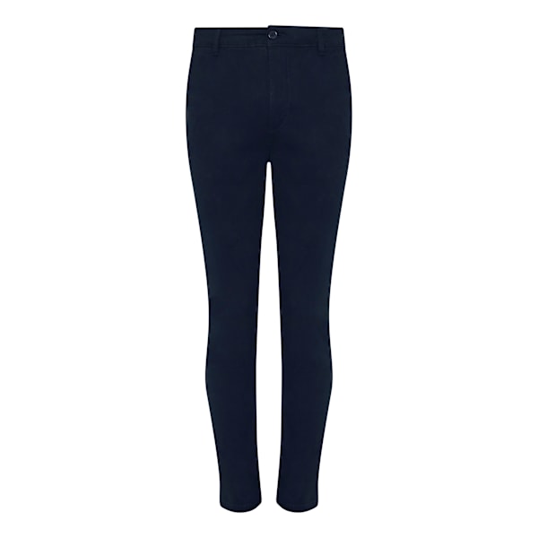 AWDis So Denim Herr Adam Slim Chinos 40R Marinblå Navy 40R