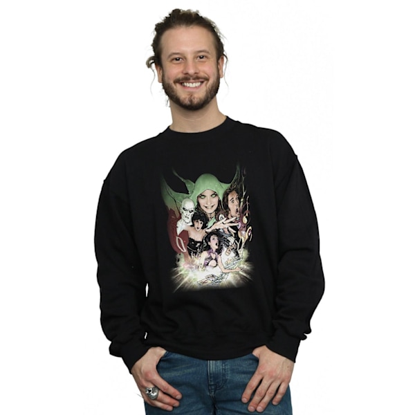 DC Comics Justice League Dark Cover Sweatshirt 3XL Svart Black 3XL