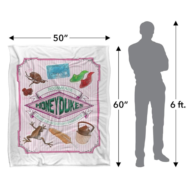Harry Potter Honeydukes Godis Filt One Size Flerfärgad Multicoloured One Size