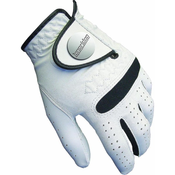 Longridge Mens Tour Dry Left Hand Golf Glove L Vit/Svart White/Black L