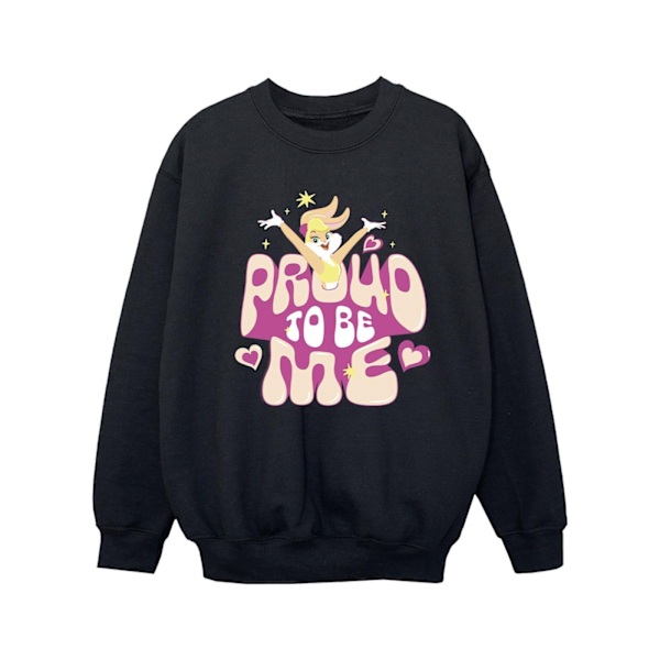 Looney Tunes Girls Lola Proud To Be Me Sweatshirt 3-4 år Bla Black 3-4 Years