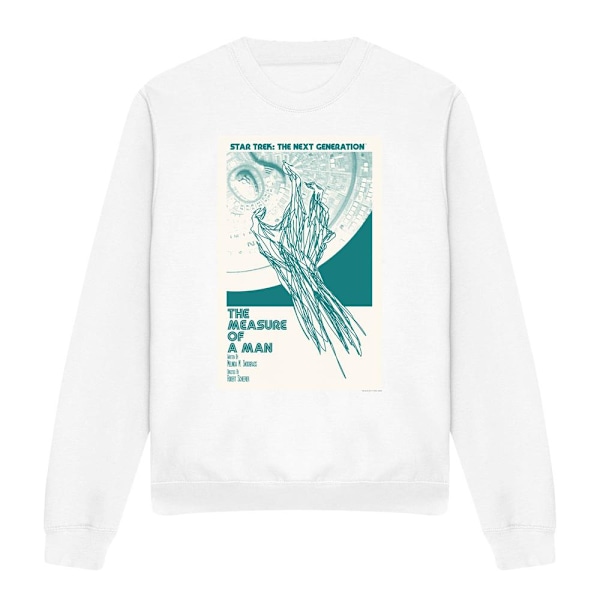Star Trek Unisex Vuxen The Next Generation Säsong 2 Avsnitt 9 S White L