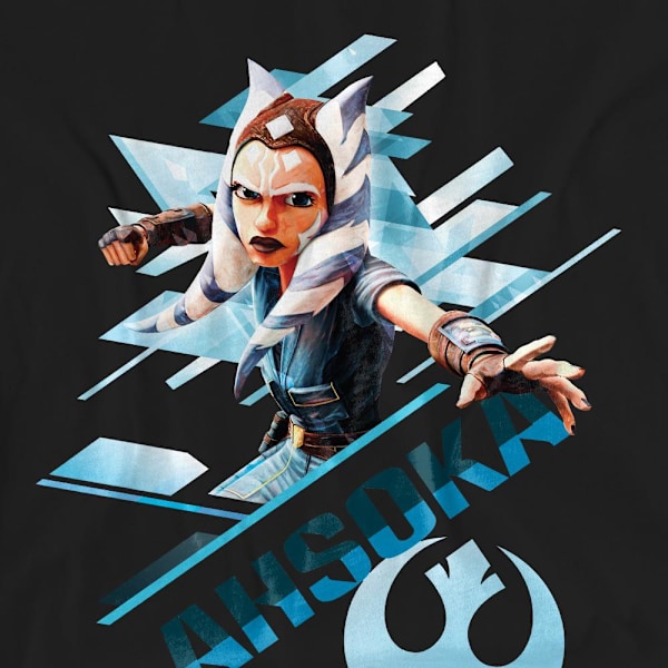 Ahsoka Unisex Vuxen Stance T-Shirt XXL Svart Black XXL