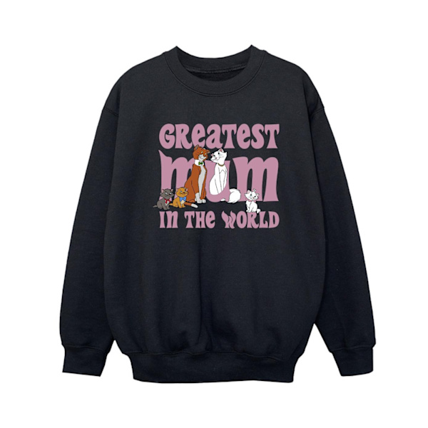 Disney Boys The Aristocats Greatest Mum Sweatshirt 12-13 år Sports Grey 12-13 Years