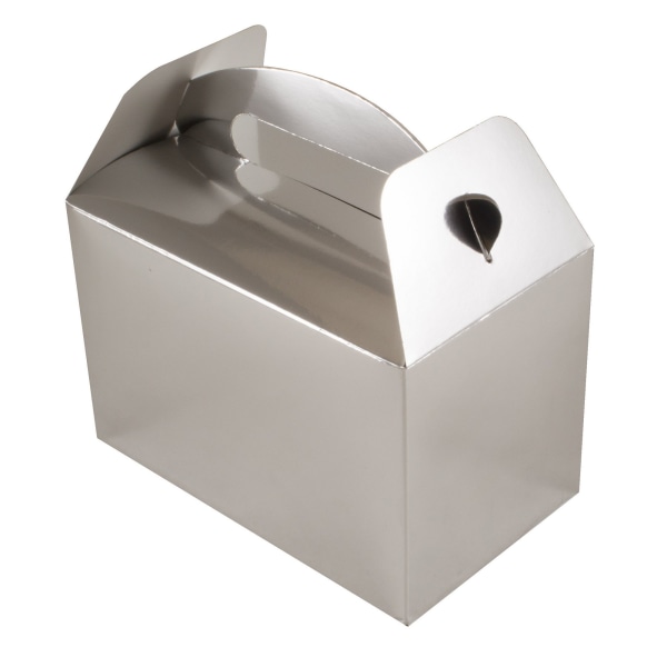 Oaktree Paper Metallic presentförpackning (paket med 6) One Size Metallic Metallic Silver One Size