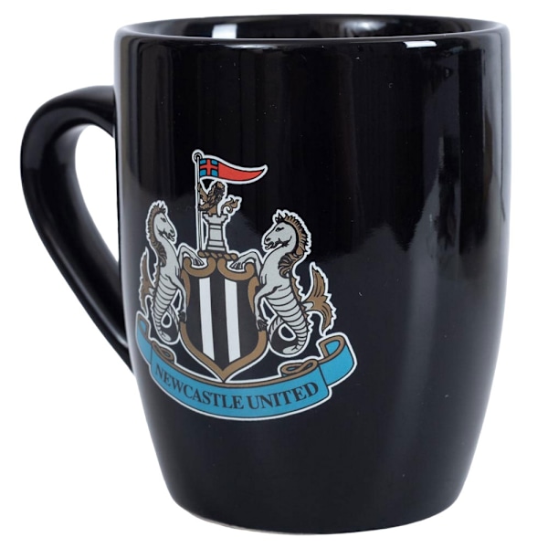Newcastle United FC formad mugg En storlek Svart/Vit/Blå/Guld Black/White/Blue/Gold One Size
