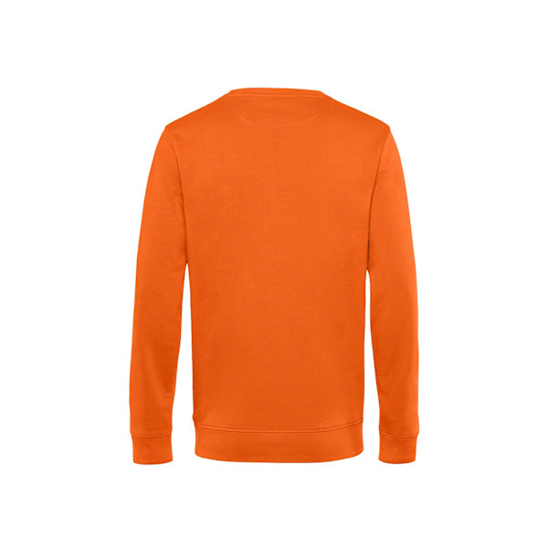 B&C Herr Organic Crew Neck Sweat XL Pure Orange Pure Orange XL