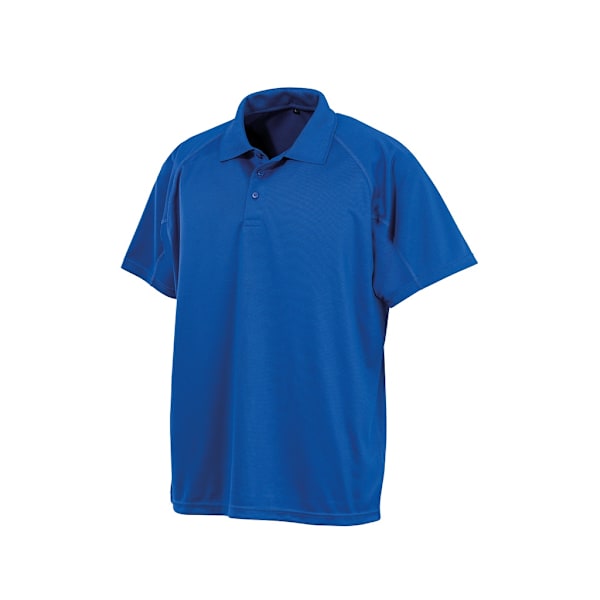 Spiro Unisex Vuxen Impact Performance Aircool Poloshirt M Roy Royal Blue M