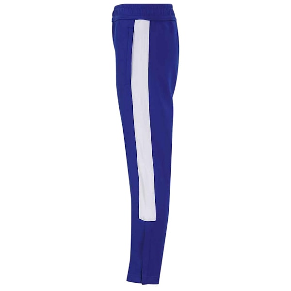 Finden & Hales Barn/Flickor Träningsoverallsbyxor 9-10 År Royal Royal Blue/White 9-10 Years