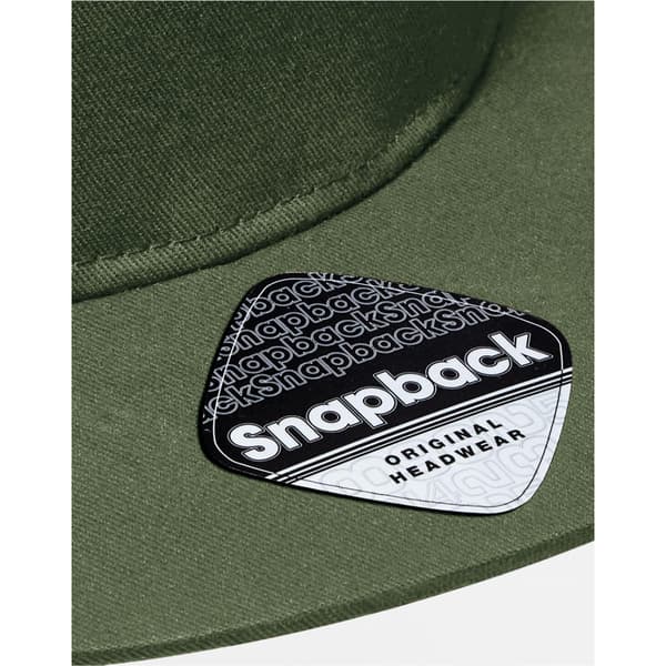 Beechfield Rapper Snapback Keps En Storlek Olivgrön Olive Green One Size