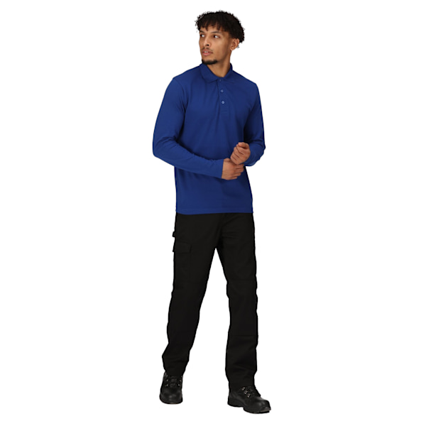 Regatta Professional Långärmad Pikétröja för Män 4XL New Royal New Royal 4XL