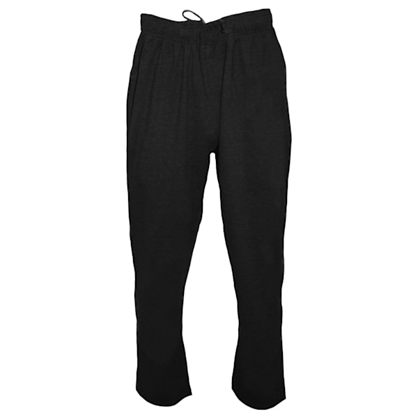 Duke Herr D555 Rory Fleece Lätta Joggingbyxor i Stora Storlekar Black 3XL