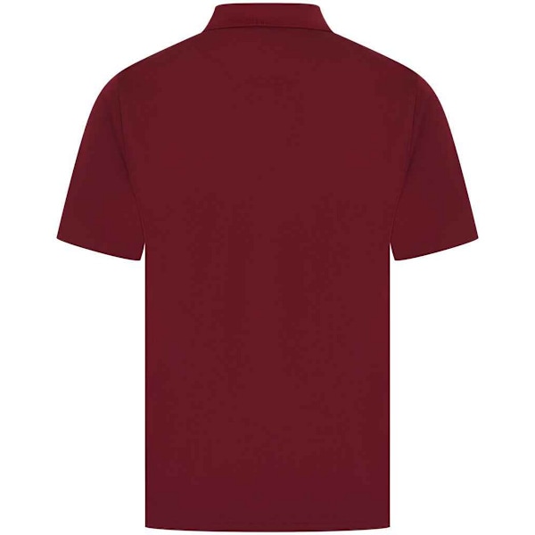 Henbury Herr Pique Poloskjorta L Bourgogne Burgundy L