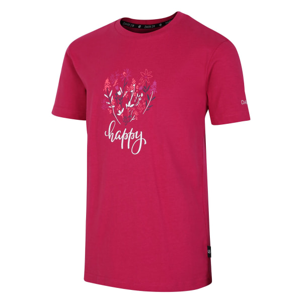 Dare 2B Childrens/Kids Trailblazer II Happy T-Shirt 11-12 år Berry Pink 11-12 Years