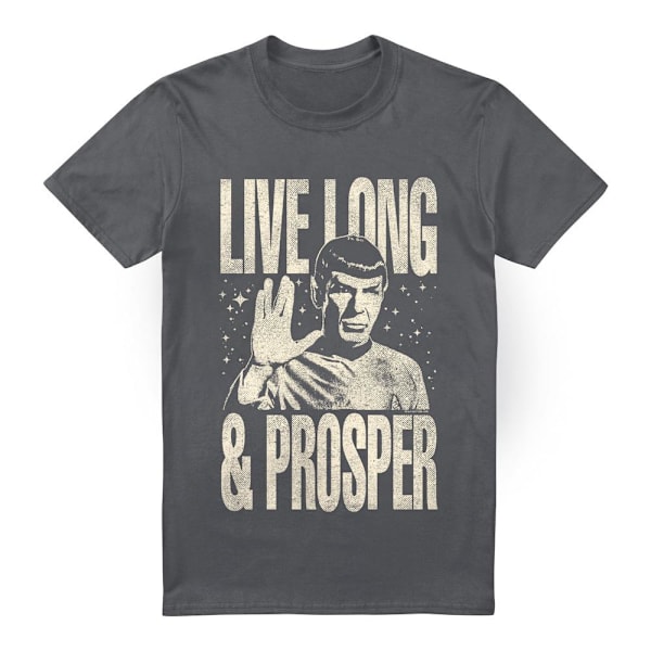 Star Trek: The Original Series Herr Prosper Spock T-shirt 4XL C Charcoal 4XL
