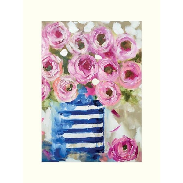 Amanda Brooks Country Blooms Print 40cm x 30cm Rosa/Blå/Vit Pink/Blue/White 40cm x 30cm
