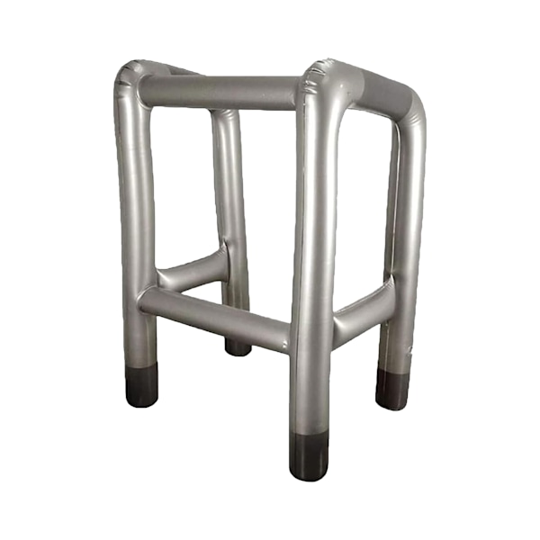 Smiffys Rollator Uppblåsbar One Size Silver Silver One Size
