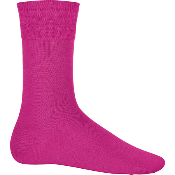Kariban Cotton City Herr Casual Bomull Rika Sockor 10-12UK/43-46 Fuchsia 10-12UK/43-46EUR