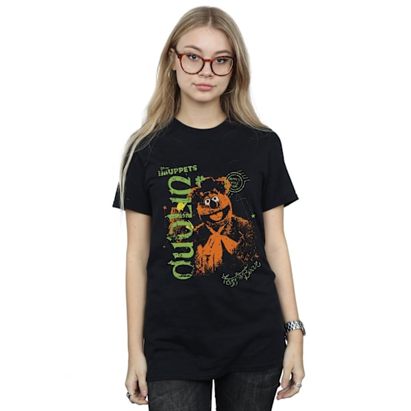 Disney Dam/Kvinnor The Muppets Fozzie Bear I Dublin Bomull B Black 3XL