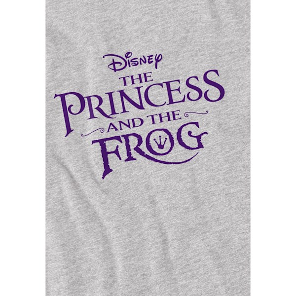 Prinsessan och Grodan Barn/Kids Logo T-Shirt 5-6 År Sport Heather 5-6 Years