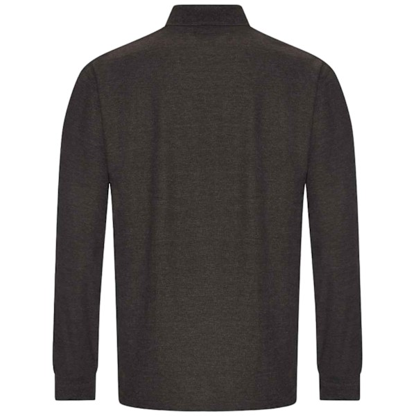 PRORTX Herr Långärmad Poloskjorta S Charcoal Charcoal S
